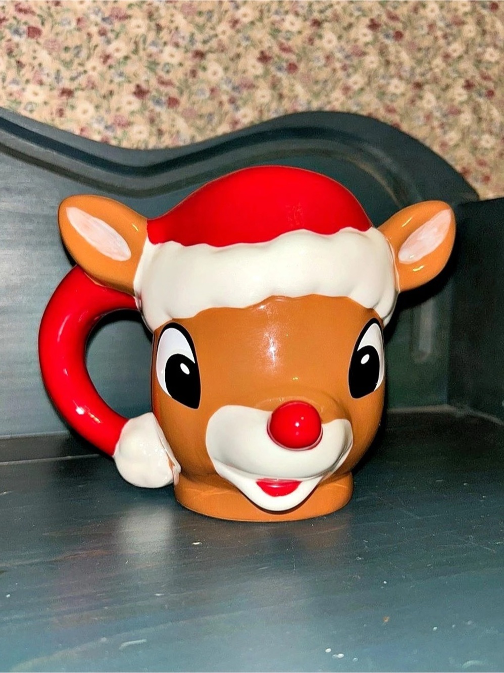 Rudolph the Red-Nosed Reindeer 3D Sculpted Mug